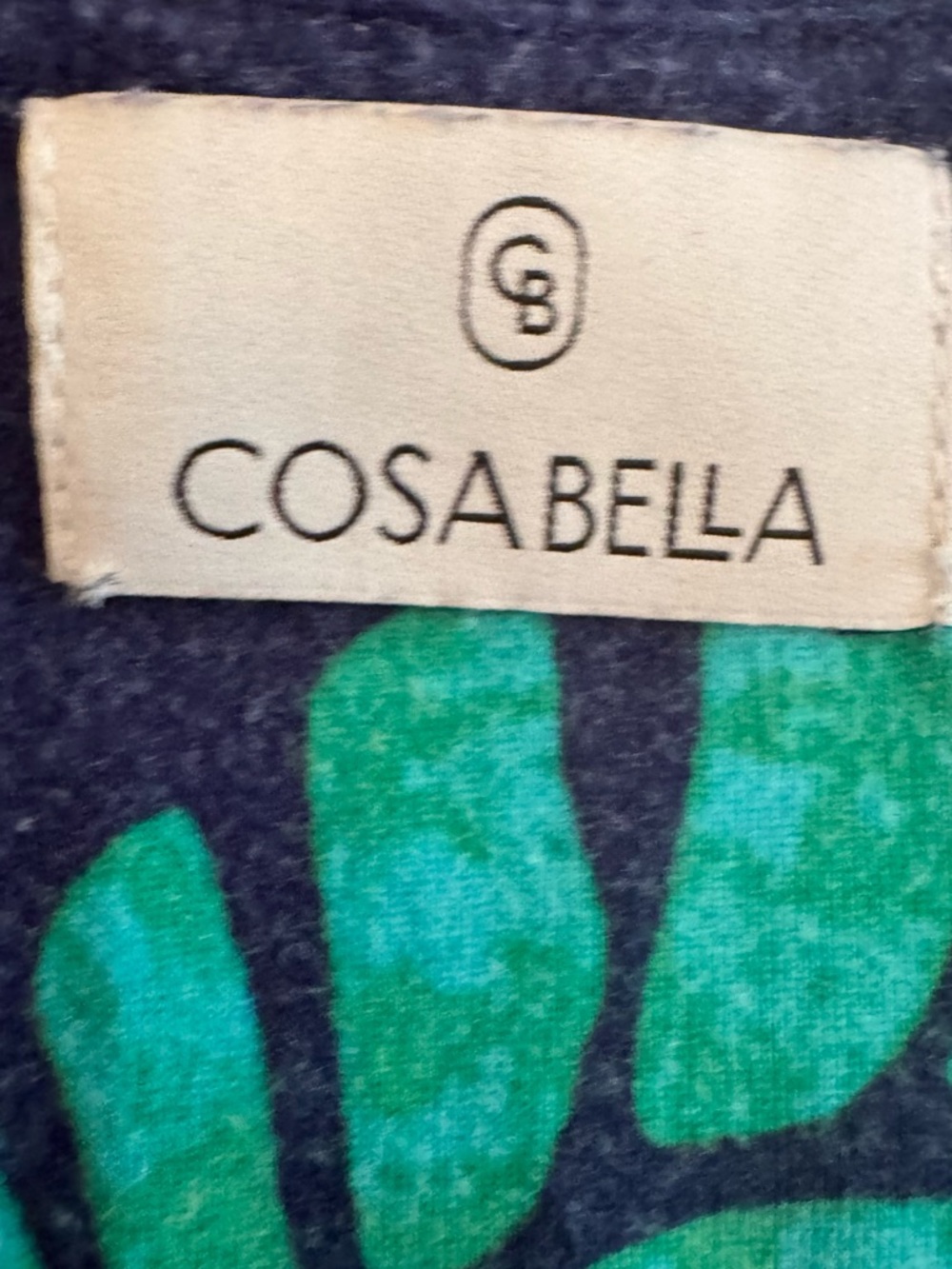 Cosabella Navy with Teal Leaf Short Pajama Set
Size XS - Picture 6 of 7